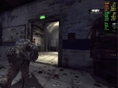 Uno screenshot di Gears of War 2: Hollow in esecuzione a 4K e 180 FPS su PC