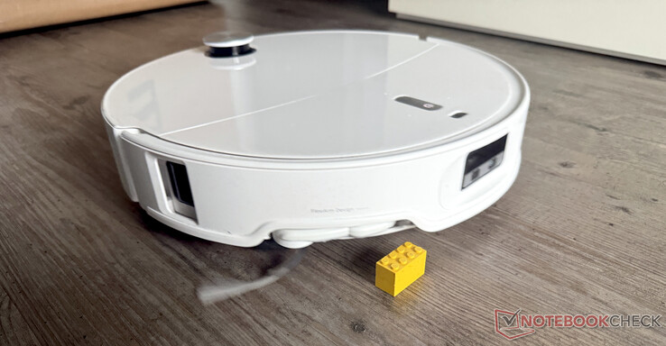 Roborock Qrevo Curv 2 Pro poco prima dell'incidente alla morsettiera