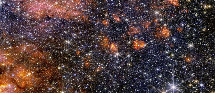 Immagine Sagittarius B2 NIRCam (Fonte dell'immagine: diverse - vedi fonti)
