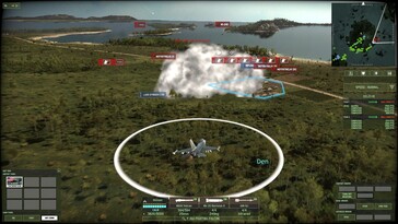 Nella foto: uno screenshot del gameplay di Wargame: Red Dragon.