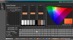 ColorChecker prima della calibrazione