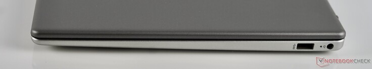 A destra: Collegamento di alimentazione, USB-A (5 GBit/s)