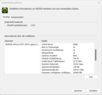 Informazioni sul sistema Nvidia