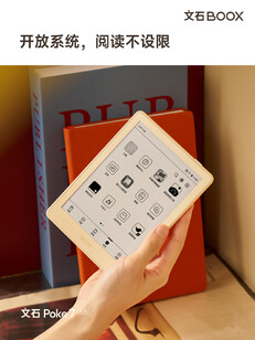 Il Boox Poke 7 ha un display monocromatico a filo.