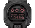 Il nuovo modello di collaborazione Casio G-Shock x Montedio Yamagata (nella foto) è dotato di un LCD invertito di colore rosso, insieme a una retroilluminazione a LED bianca e pulita. (Fonte: Grande Mondo G-Shock)