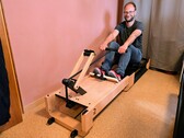 Decathlon Domyos Woodrower - Panca da canottaggio intelligente senza presa di corrente