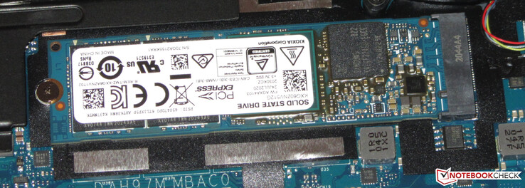 Un SSD è utilizzato come unità di sistema.