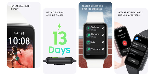 Caratteristiche principali di Galaxy Fit 3.