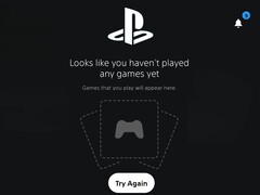 Dashboard della PS5 con i giochi a cui si è giocato di recente