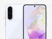 Un rendering di "Galaxy A36". (Fonte: GizNext)