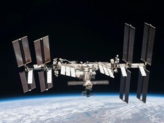 La ISS in orbita (Fonte immagine: NASA; ritagliata)