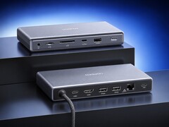 Il dock Ugreen 11 in 1 USB4 supporta un singolo monitor 4K a 240 Hz o due monitor 4K a 120 Hz.