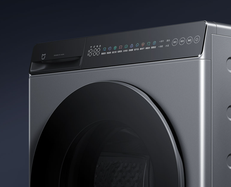 La Xiaomi Mijia Washing Machine Washing and Drying 12kg ha un pannello di controllo touch (nella foto). (Fonte: Xiaomi)