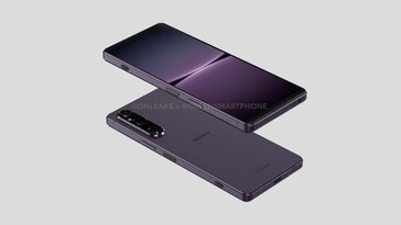 Xperia 1 V (Fonte immagine: GreenSmartphones/@OnLeaks)