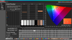 ColorChecker dopo la calibrazione