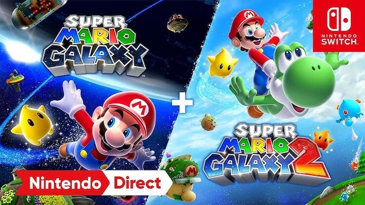 Super Mario Galaxy 1 e 2 usciranno a ottobre (Fonte: Nintendo)
