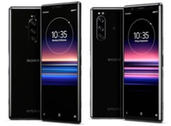 Il Sony Xperia 1 (sinistra) e Xperia 5 (destra) sono entrambi dotati di schermi OLED 21:9. (Fonte immagine: Sony - modificato)