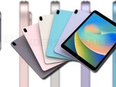 Un recente rendering CAD ha portato i concept designer a immaginare l'iPad 2022 in un'ampia gamma di colori. (Fonte: RendersByShailesh - modificato)