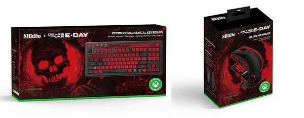 La collezione di tastiera e mouse 8BitDo Gears of War E Day sarà lanciata alla fine di ottobre.
