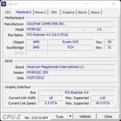 CPU-Z: Scheda madre