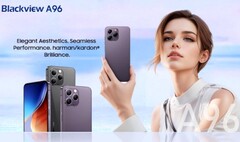 Lo smartphone Blackview A96 alimentato da MediaTek Helio G99 (Fonte: Blackview)