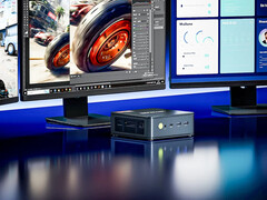 Il prezzo di NucBox M5 Ultra è di 249,99 dollari. Nella foto: un&#039;immagine promozionale del mini PC. (Fonte: GMK)