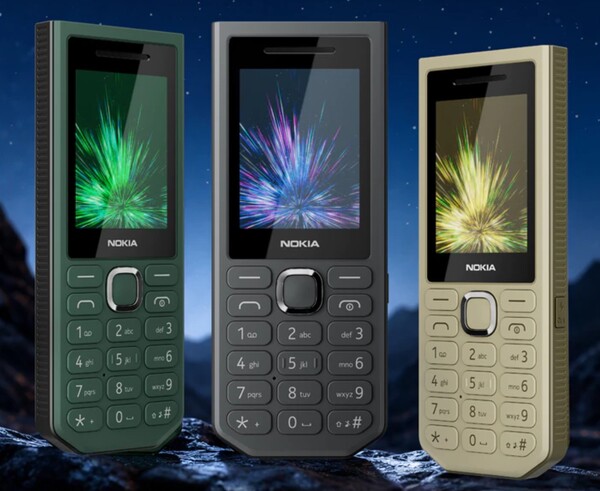 Il Power Bank Nokia 300 nei colori verde, nero e oro.