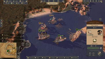 Un'immagine che raffigura una battaglia navale in «Republic of Pirates».
