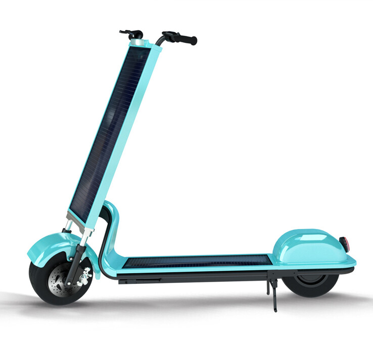 Lo scooter solare S80. (Fonte: Topsolarscooter.com)