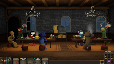 Nell'immagine: uno screenshot di gioco di Spellcaster University.