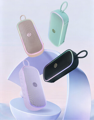 Le quattro opzioni di colore dell'altoparlante portatile A-bean SP101