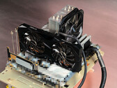 Banco di prova Intel Alder Lake Core i9-12900K e AMD Radeon RX 6600. (Fonte immagine: Bilibili)