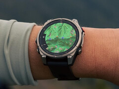 Il Fenix 8 Pro offre opzioni di navigazione con mappe integrate. (Fonte: Garmin)