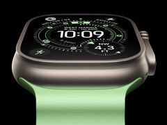 Apple Watch Ultra 3 utilizza un display OLED più grande e più luminoso per visualizzare le notifiche di ipertensione, le mappe offline e i suggerimenti di allenamento AI. (Fonte immagine: Apple)