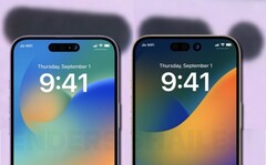 L'ultima indiscrezione sull'iPhone 14 Pro e sull'iPhone 14 Pro Max di Apple è che il layout del notch può essere modificato (fonte immagine: Weibo & RendersByShailesh - modificato)
