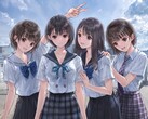Immagine promozionale di Blue Reflection Quartet.