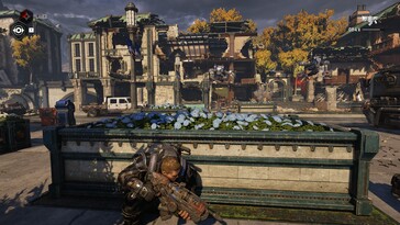 Nella foto: uno screenshot del gameplay di Gears 5.