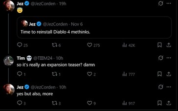 La risposta di Jez Corden alla scultura dei The Game Awards è stata presa in giro #2 (Fonte immagine: screenshot, account Jez Corden X)