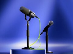 L'MV7i con uno Shure SM58 collegato come sorgente aggiuntiva (Fonte immagine: Shure)