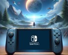 È opinione diffusa che Nintendo rivelerà il suo successore di Switch nel 2024. (DALL-E 3 Immagine generata dall'AI - modificata)