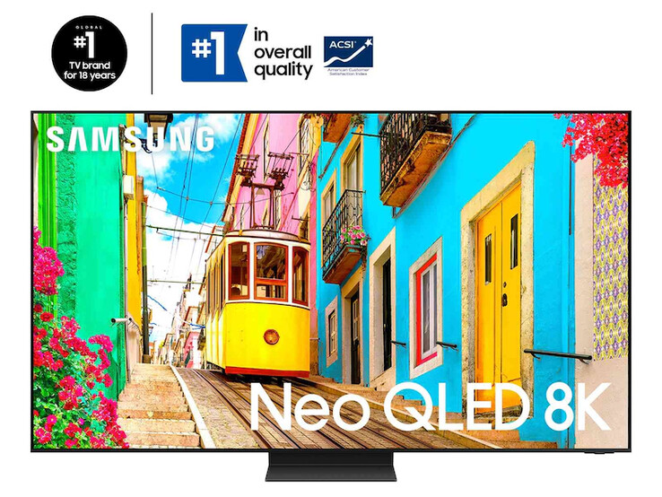 Il televisore Samsung Neo QLED 8K QN800D. (Fonte: Samsung)