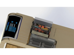 Uno screengrab del concept di SuperSega in legno