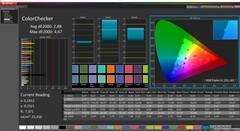 CalMAN: ColorChecker (calibrato)