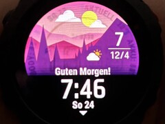 Burn-in su un Garmin Epix Gen 2 (Fonte immagine: Norret1983, via Reddit)