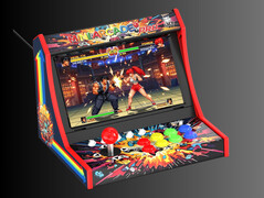 il joystick iMP Mini Arcade Pro e i pulsanti dei microinterruttori sono mostrati (Fonte: iMP Gaming PR)