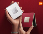 Il Mix Flip 2 Diamond Limited Edition è disponibile nelle opzioni di colore Cherry Red e Glacier White. (Fonte immagine: Xiaomi)