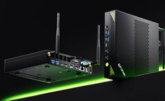 Il mini PC NucBox K10 può ospitare fino a tre SSD (Fonte immagine: GMKtec)