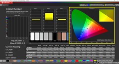 CalMAN ColorChecker calibrato