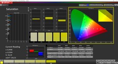 Saturazione CalMAN calibrata