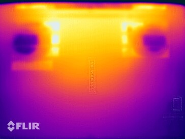 Test di stress delle temperature di superficie (in basso)